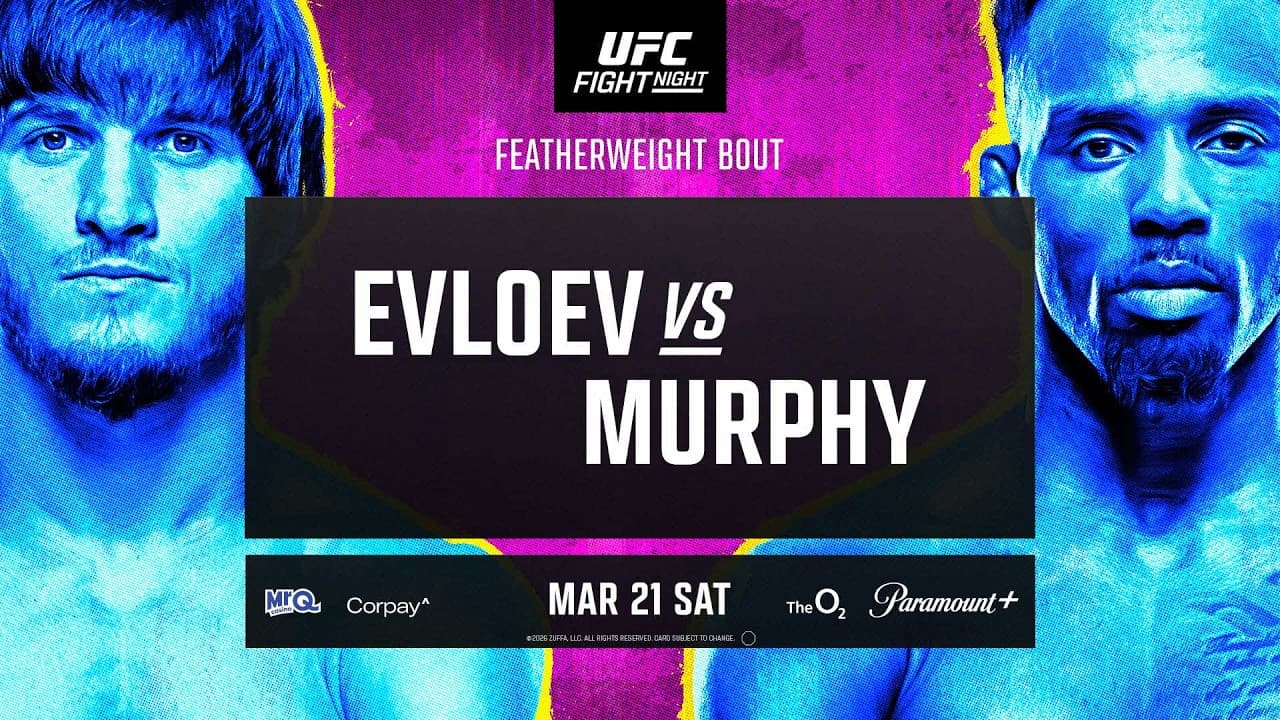 UFC Fight Night 270: Evloev vs. Murphy trailer