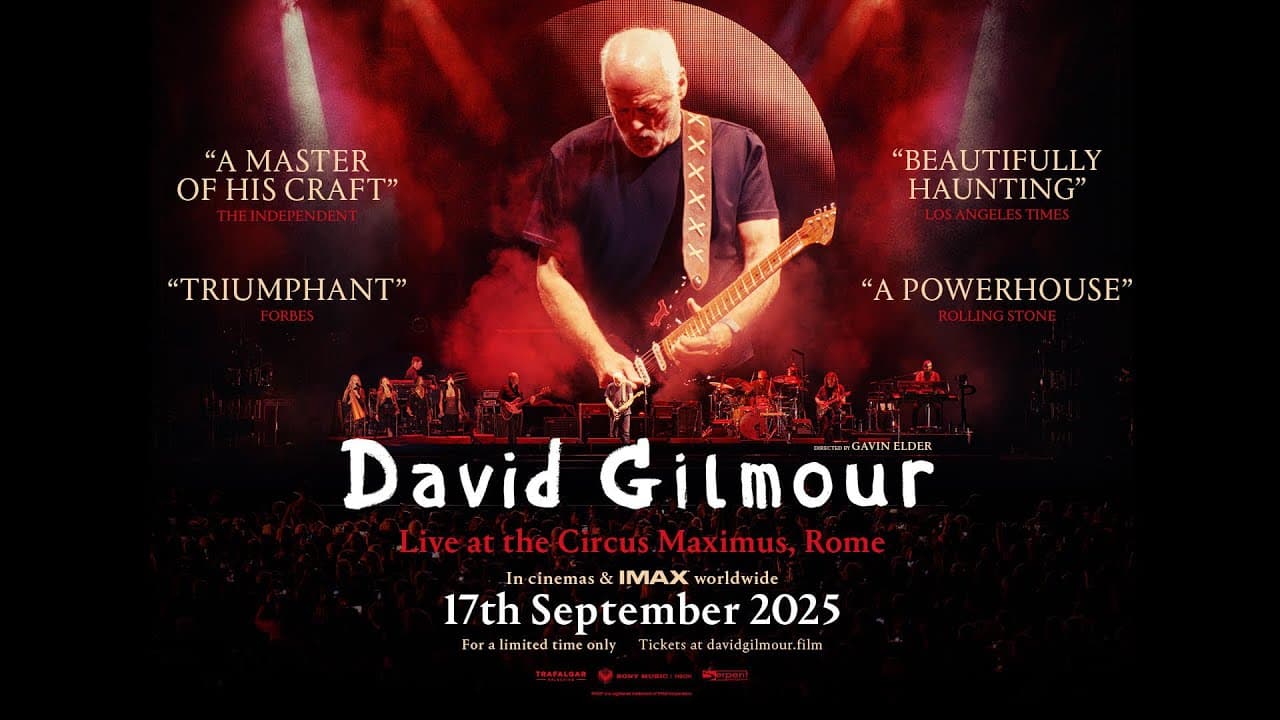 David Gilmour: Live at the Circus Maximus trailer