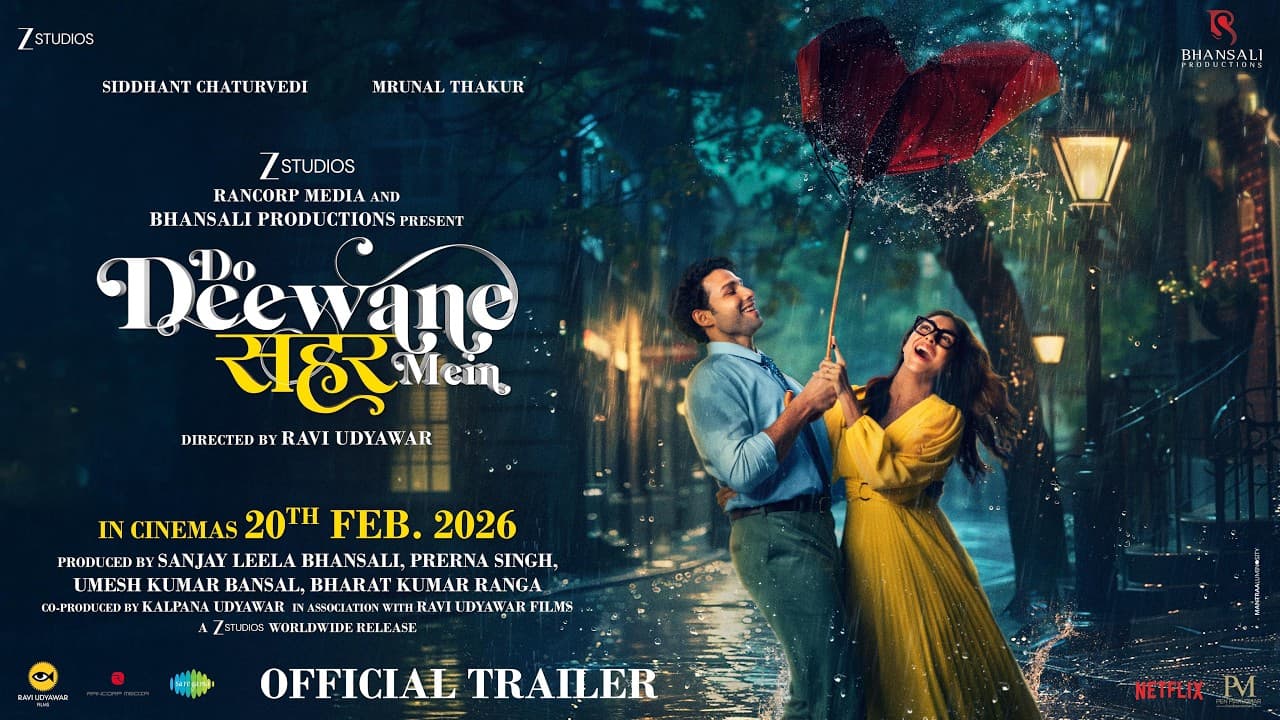 Do Deewane Seher Mein trailer